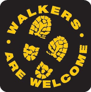 Walkers Are Welcome